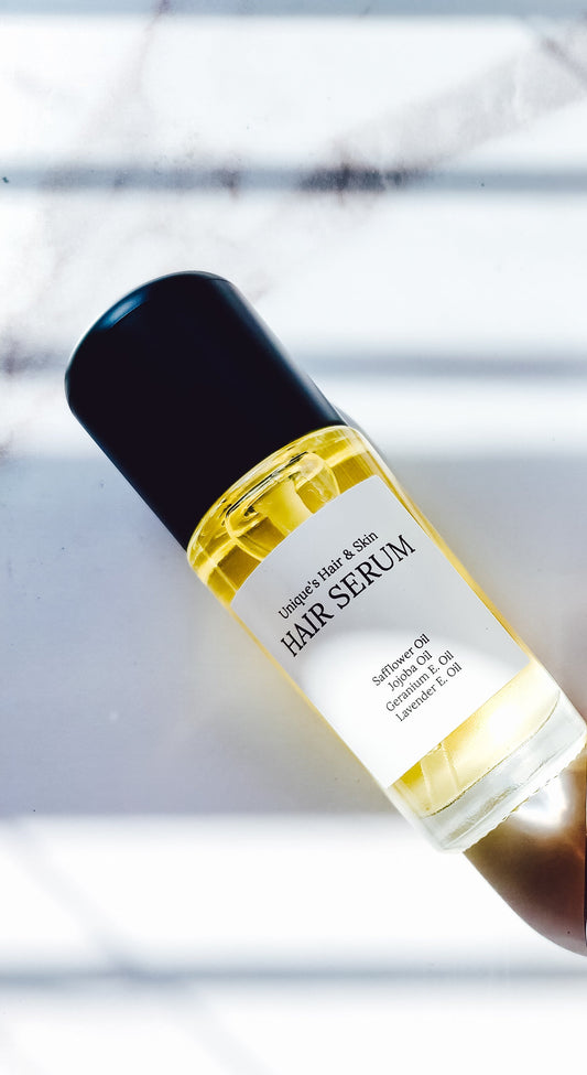 Anti-frizz hair serum oil for humidity control