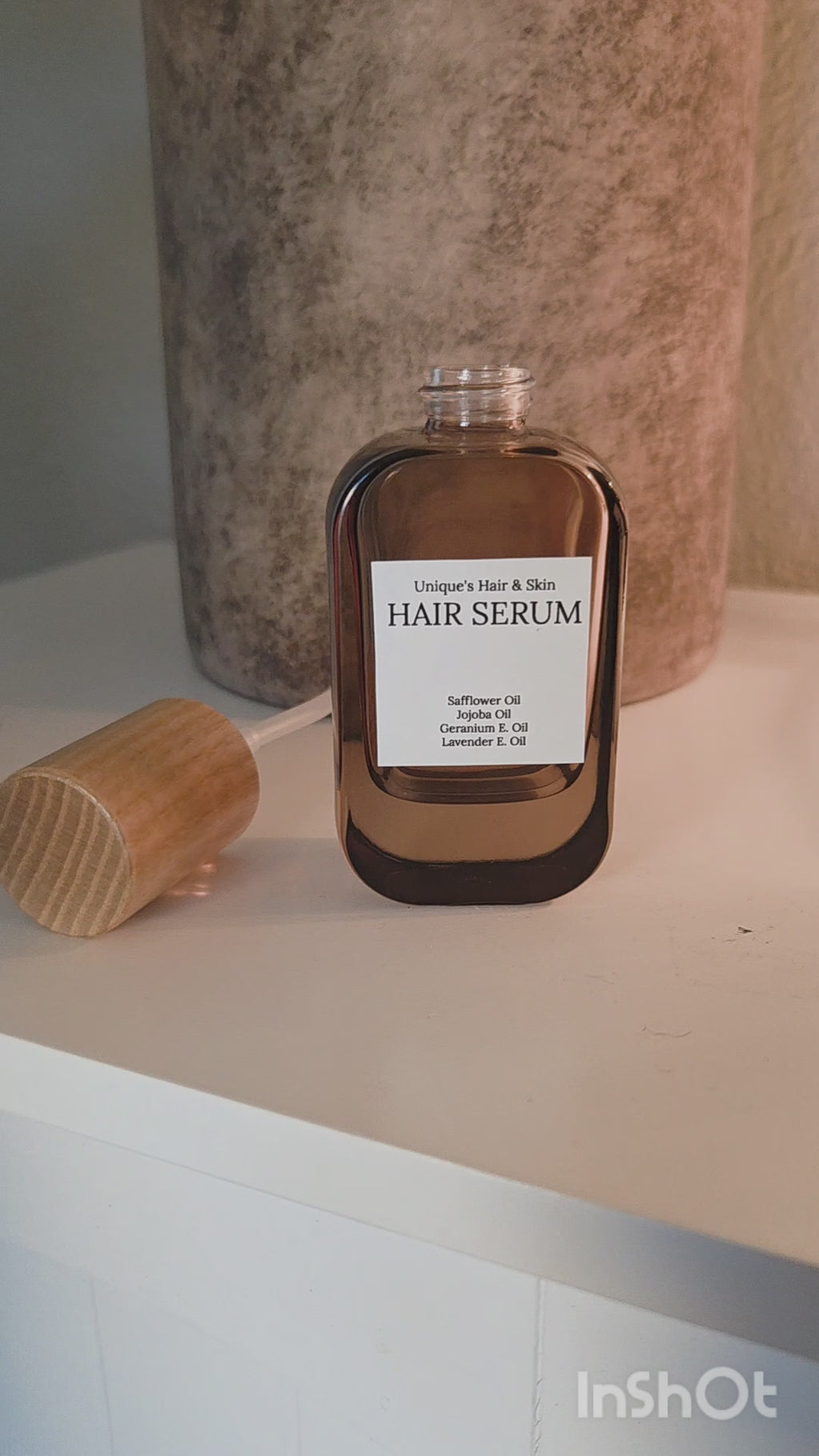 Frizz Control Hair Serum Oil for Humidity | Lightweight Shine & Heat Protection