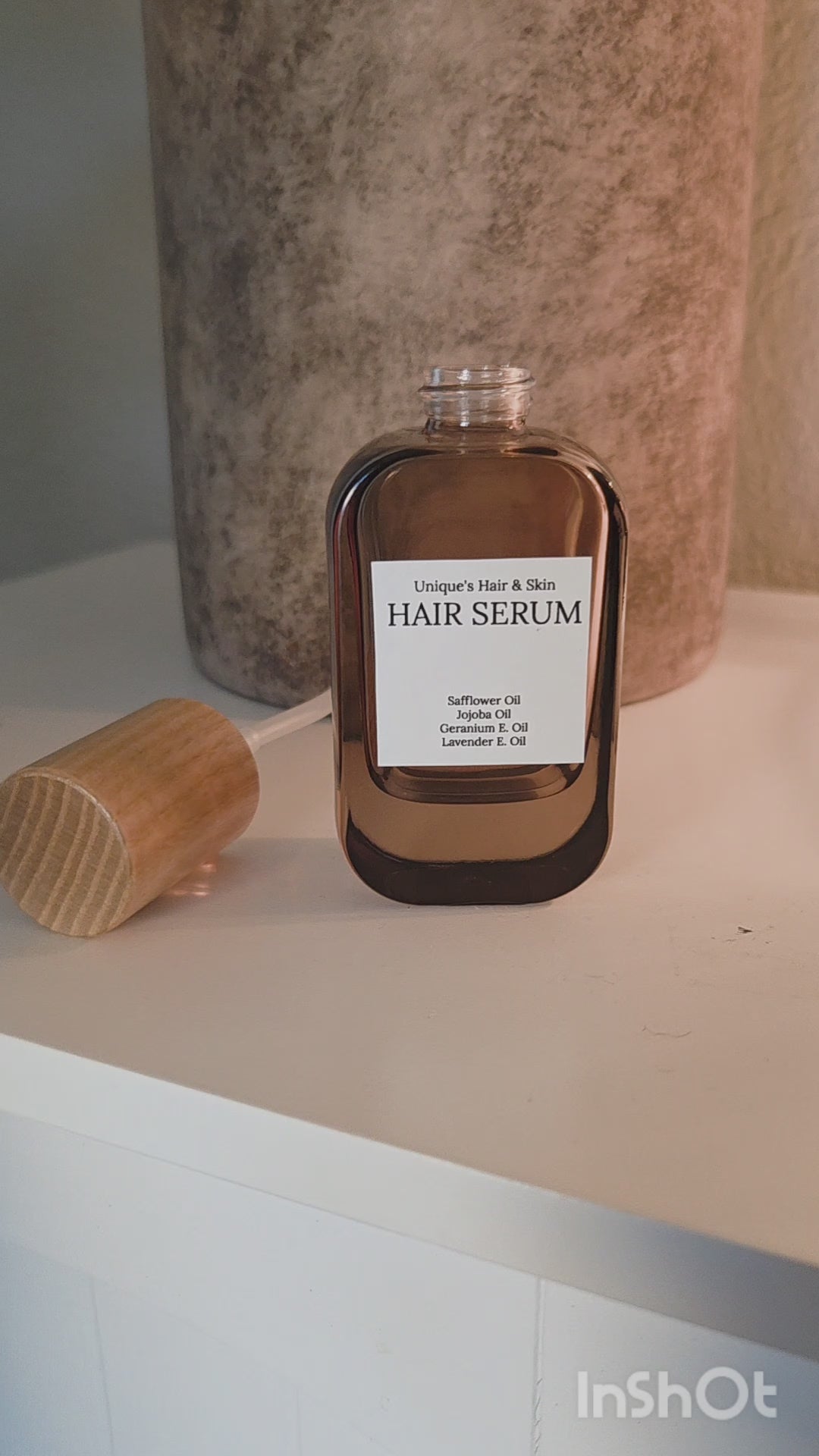 Frizz Control Hair Serum Oil for Humidity | Lightweight Shine & Heat Protection